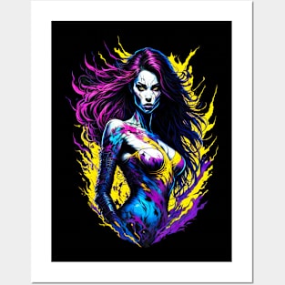 Superhero Girl Posters and Art